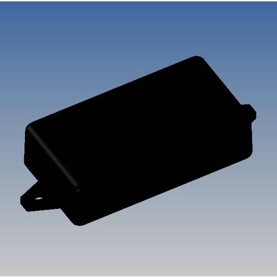 Black rectangular box in front of a blue background, possibly a technical or electronic device.<br><br>Note: The translation maintains the original description, using British English phrasing and vocabulary.