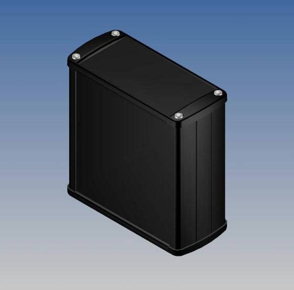 TEKO TEKAM 31.9 Universal enclosure 110 x 105.9 x 45.8 x 10.80 Aluminium, Zinc Black 1 pc(s)