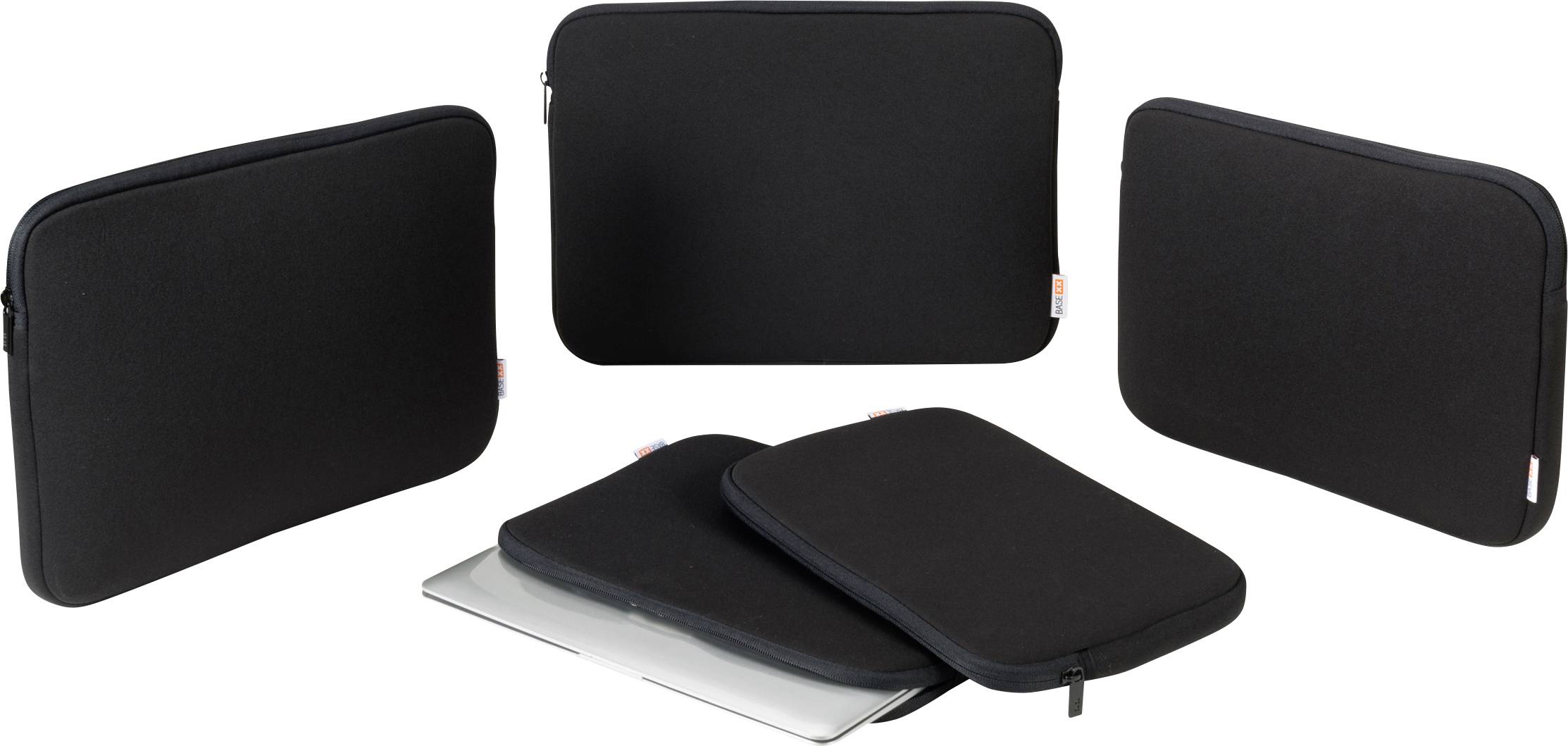 Dicota Laptop sleeve BASE XX Suitable for up to: 39,6 cm (15,6") Black-1