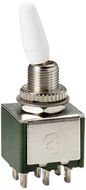 TRU COMPONENTS TC-9218548 Toggle switch 250 V AC 2 A 2 x On/On latch 1 pc(s)