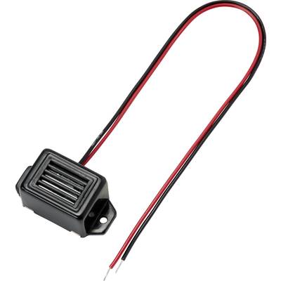 TRU COMPONENTS TC-9218560 Mini buzzer Noise emission: 75 dB Voltage: 24 V DC Continuous acoustic signal 1 pc(s)