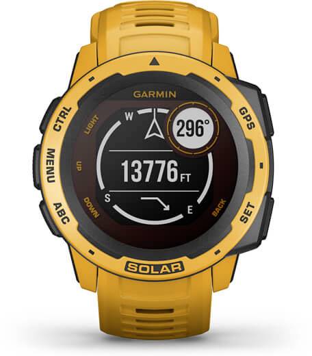 Garmin Instinct Solar Smartwatch 45 mm Yellow-2