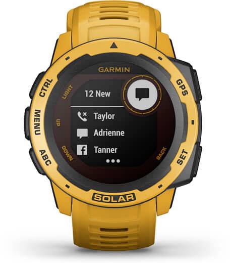 Garmin Instinct Solar Smartwatch 45 mm Yellow-4