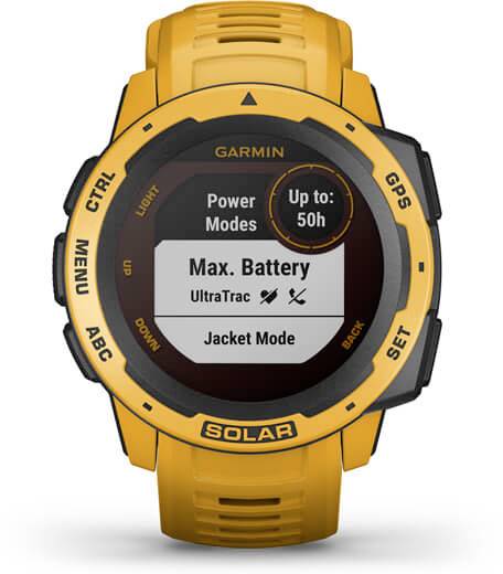 Garmin Instinct Solar Smartwatch 45 mm Yellow-5