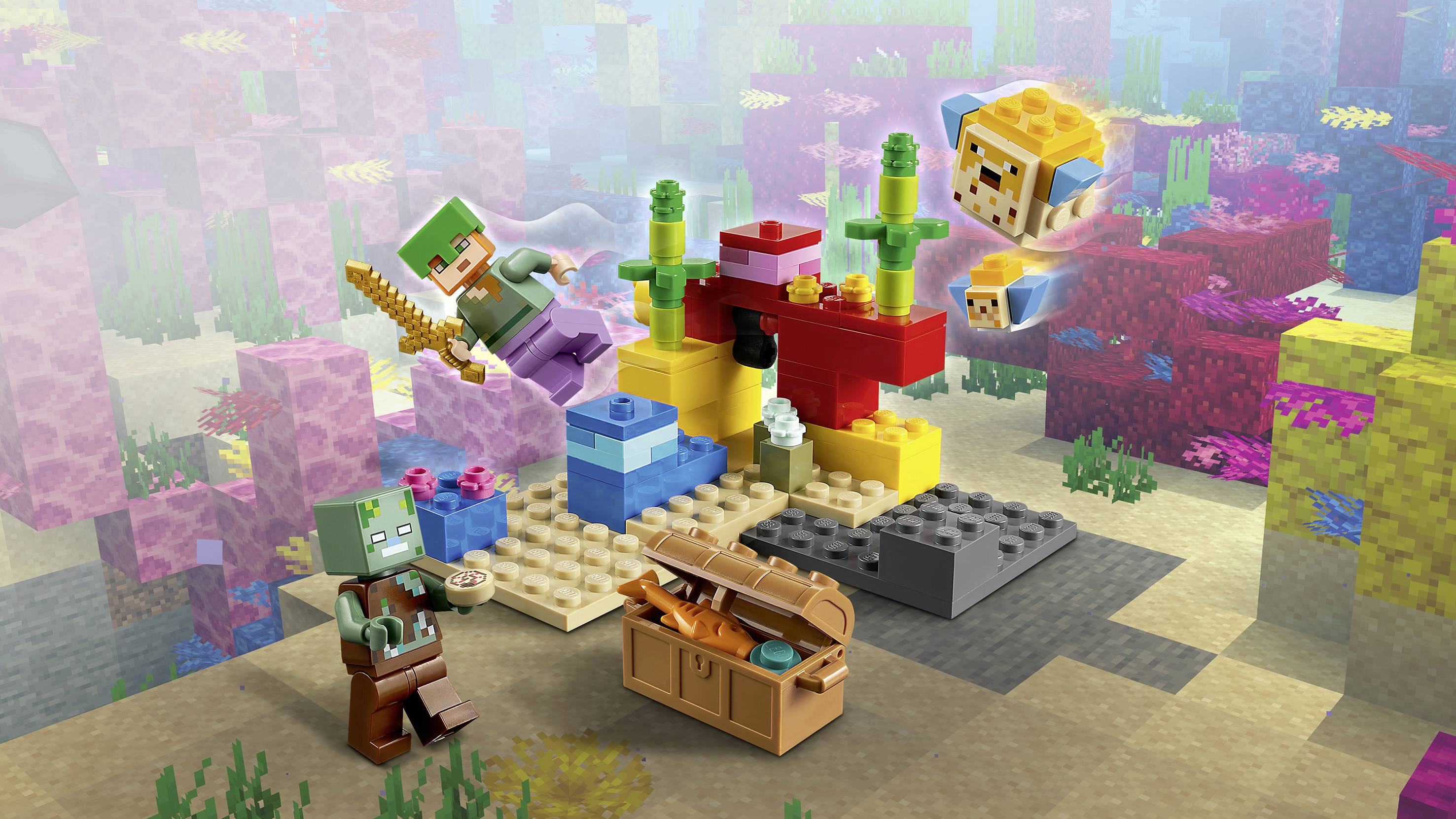 21164 LEGO® MINECRAFT The coral reef | Conrad.com