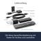 Package contents include 2 AAA batteries, HDMI extension cable, USB cable, power adapter, Fire TV Stick, and Alexa Voice Remote.