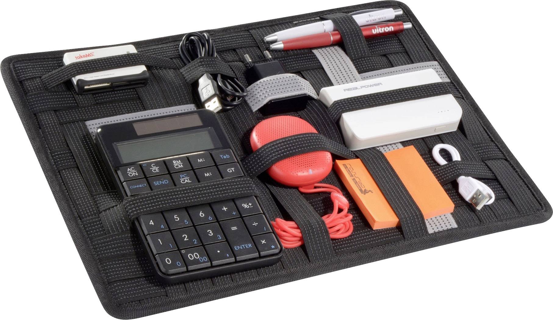 Ultron Tablet PC cover Suitable for display sizes of=27,9 cm (11") Sleeve Black, Grey-2