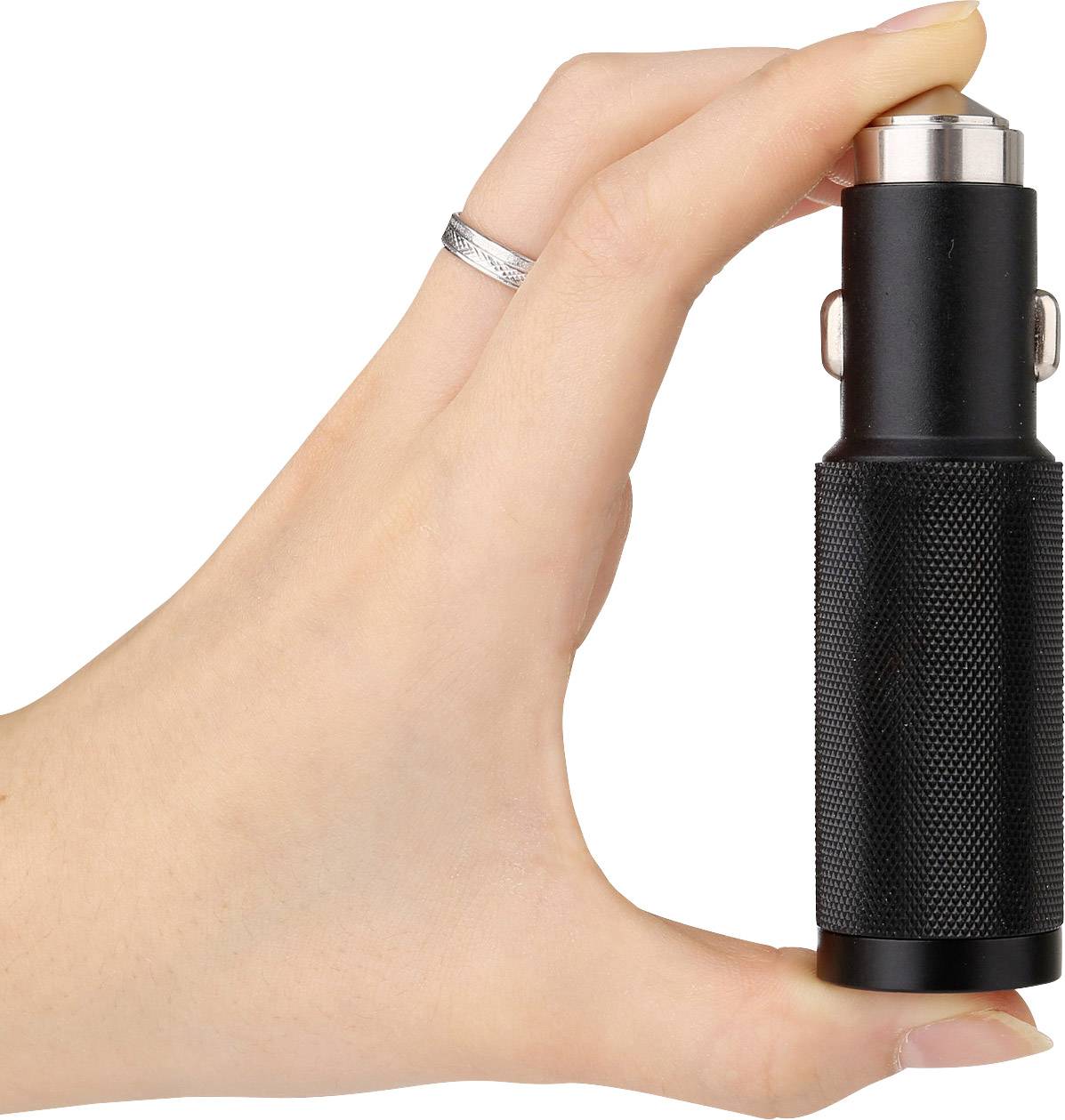 RealPower 219736 USB charger USB Black Car-1