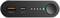 A black, elongated device with USB ports and a button. LEDs indicate the charging status.