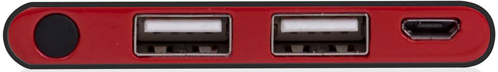 RealPower PB-6000S Power bank 6000 mAh LiPo Red-black-5