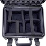 Waterproof case with chamber insert