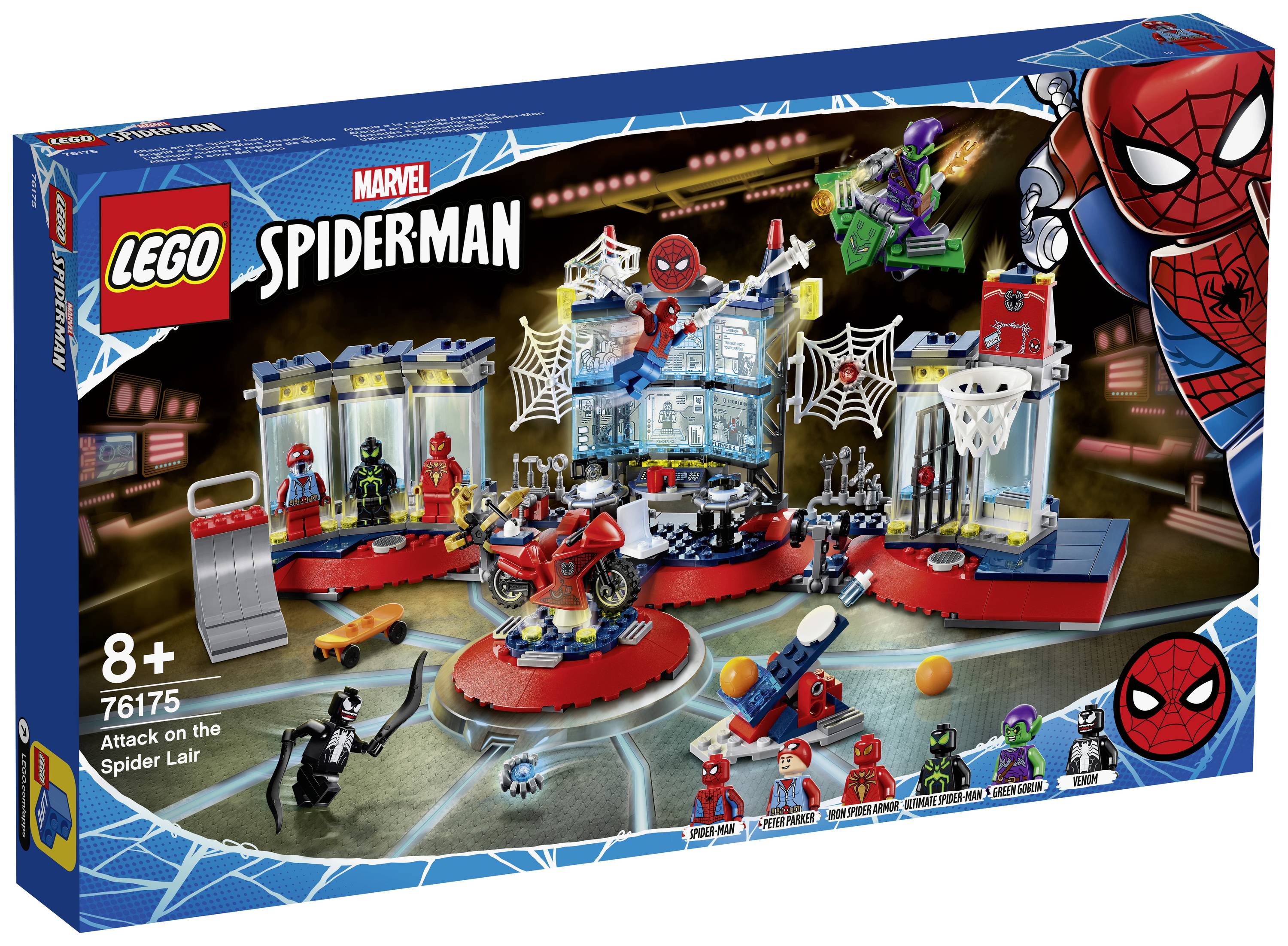 lego spider man hideout 2021