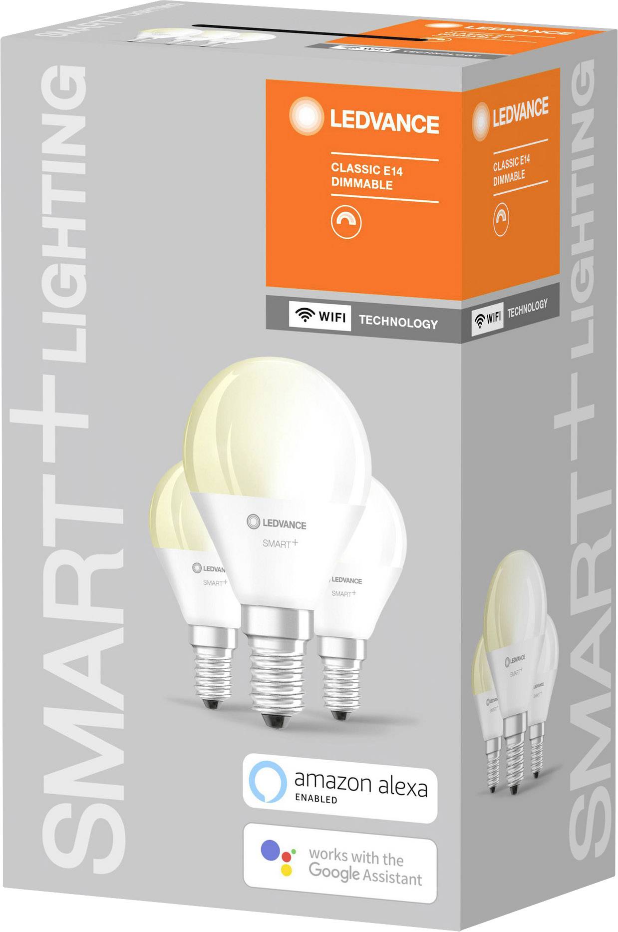 LEDVANCE SMART+ EEC: F (A - G) SMART+ WiFi Mini Bulb Dimmable 40 5 W/2700K E14 E14 Warm white-1