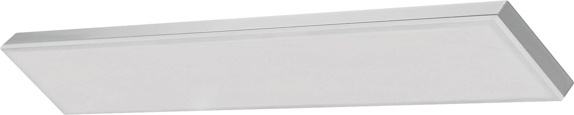 A rectangular, white LED panel with a minimalist, flat design. Perfect for contemporary interior lighting.