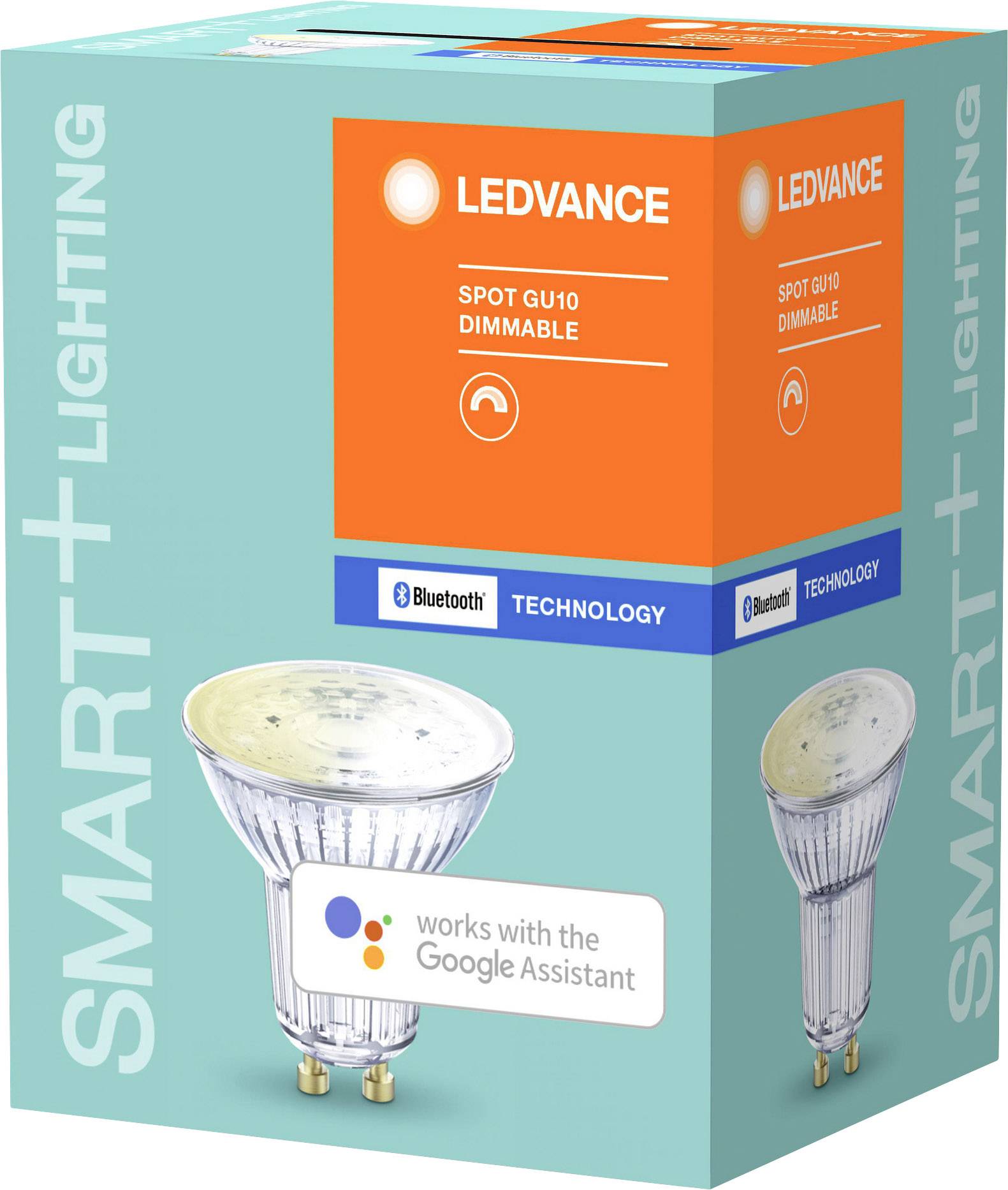LEDVANCE SMART+ EEC: G (A - G) SMART+ Spot GU10 Dimmable 40 45° 5 W/2700K GU10 GU10 5 W Warm white, Natural white, Cool -1