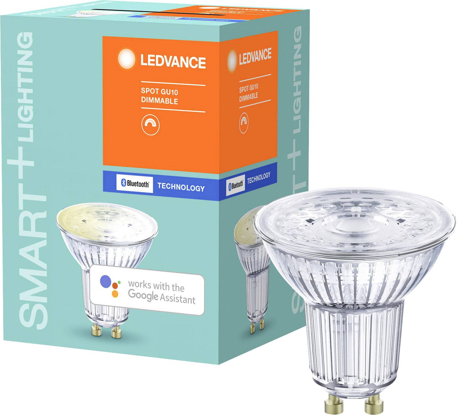 LEDVANCE SMART+ EEC: G (A - G) SMART+ Spot GU10 Dimmable 40 45° 5 W/2700K GU10 GU10 5 W Warm white, Natural white, Cool -2
