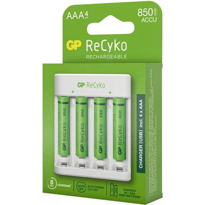 GP GPRCKCHE411557 Charger for cylindrical cells NiMH AAA , AA-4