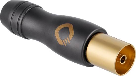 Oehlbach D1C62006 Coax connector gold-plated Connections: IEC coax socket 1 pc(s)-0