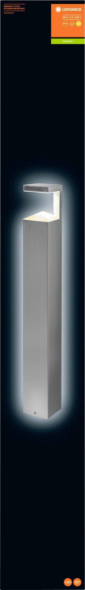 LEDVANCE 4058075477933 Endura Style Pyramid 80 LED outdoor free standing light LED (monochrome) 9.00 W Stainless steel l-3