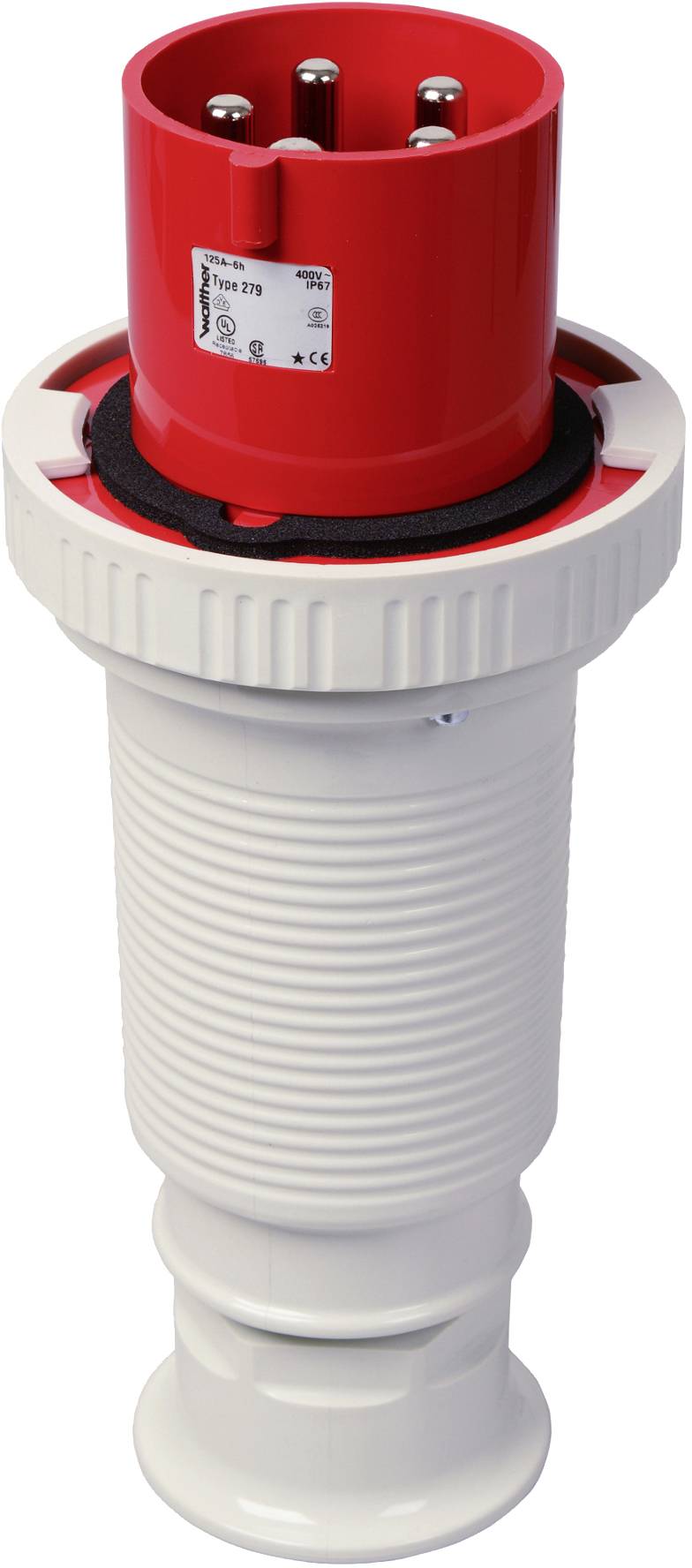 Walther Werke 279 279 CEE plug 125 A 5-pin 400 V