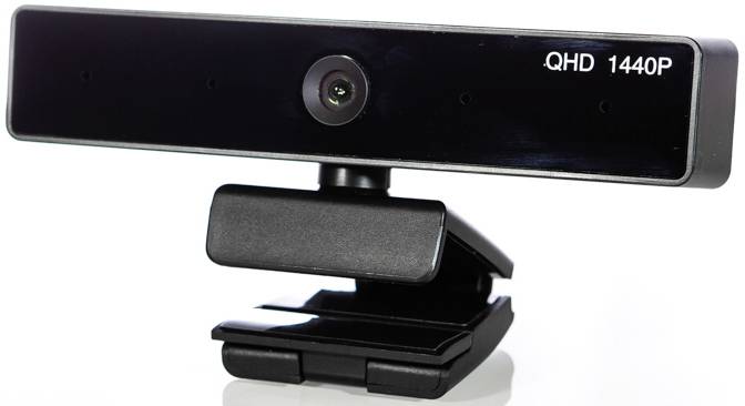 Blizzard A350 Pro Webcam 2560 x 1440 p Clip mount, Stand