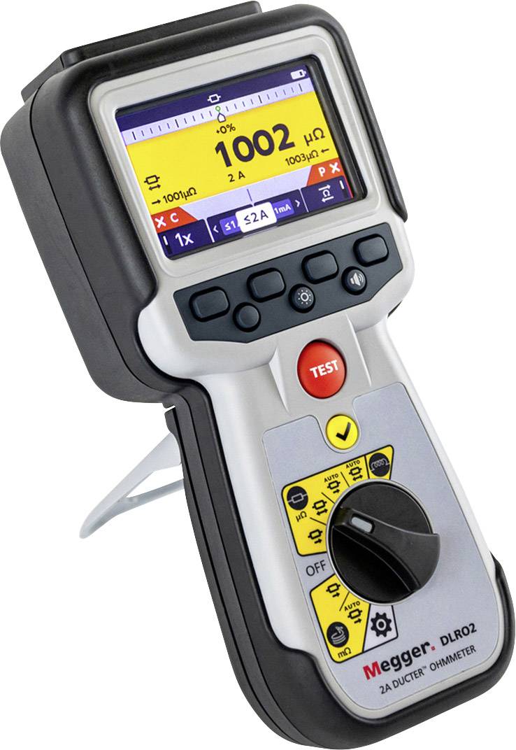 Megger DLRO2 Ohmmeter Calibrated to (ISO standards)