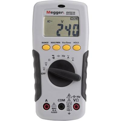 Megger AVO 210 Handheld multimeter Digital CAT III 600 V, CAT II 1000 V, CAT III 500 V-1