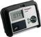 A digital measuring device displays the value '0.77 Ω'. It has controls for selecting a measuring range from 20 Ω to 2000 Ω and a test button.