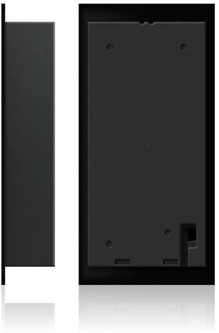 Image of Bastion BA.FMB.BLK Door intercom accessories Flush-mount casing