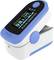 A pulse oximeter shows an oxygen saturation of 98% and a heart rate of 104 bpm on the display.