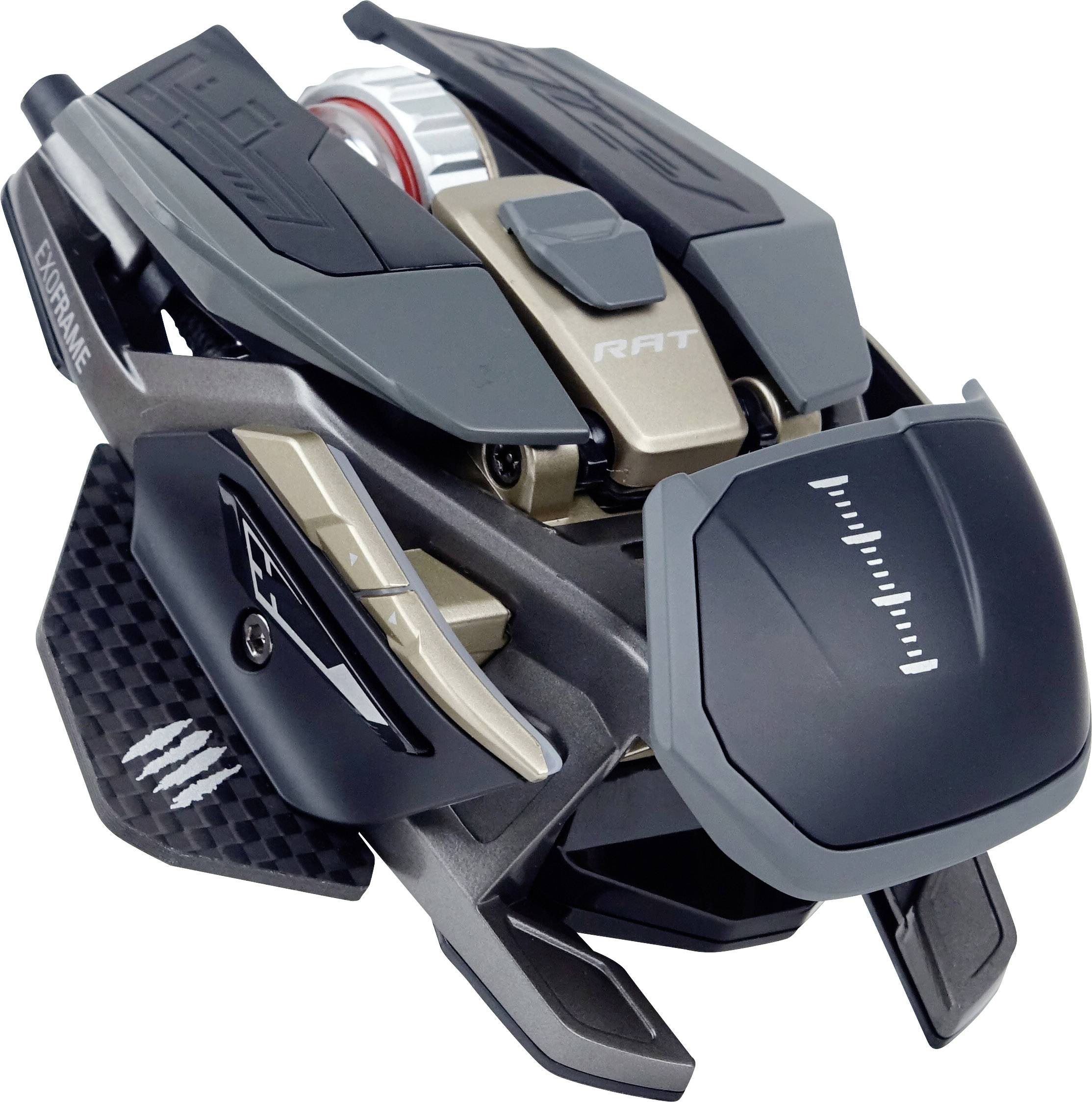 MadCatz R.A.T. PRO X3 Supreme Edition Ergonomic gaming mouse USB Optical Black, Gold 10 Buttons 16000 dpi Ergonomic, Gel-1