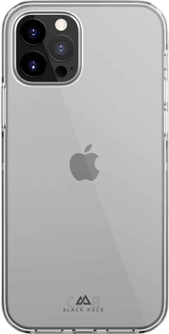 Image of Black Rock 360° Clear Back cover Apple iPhone 12, iPhone 12 Pro Transparent 192161