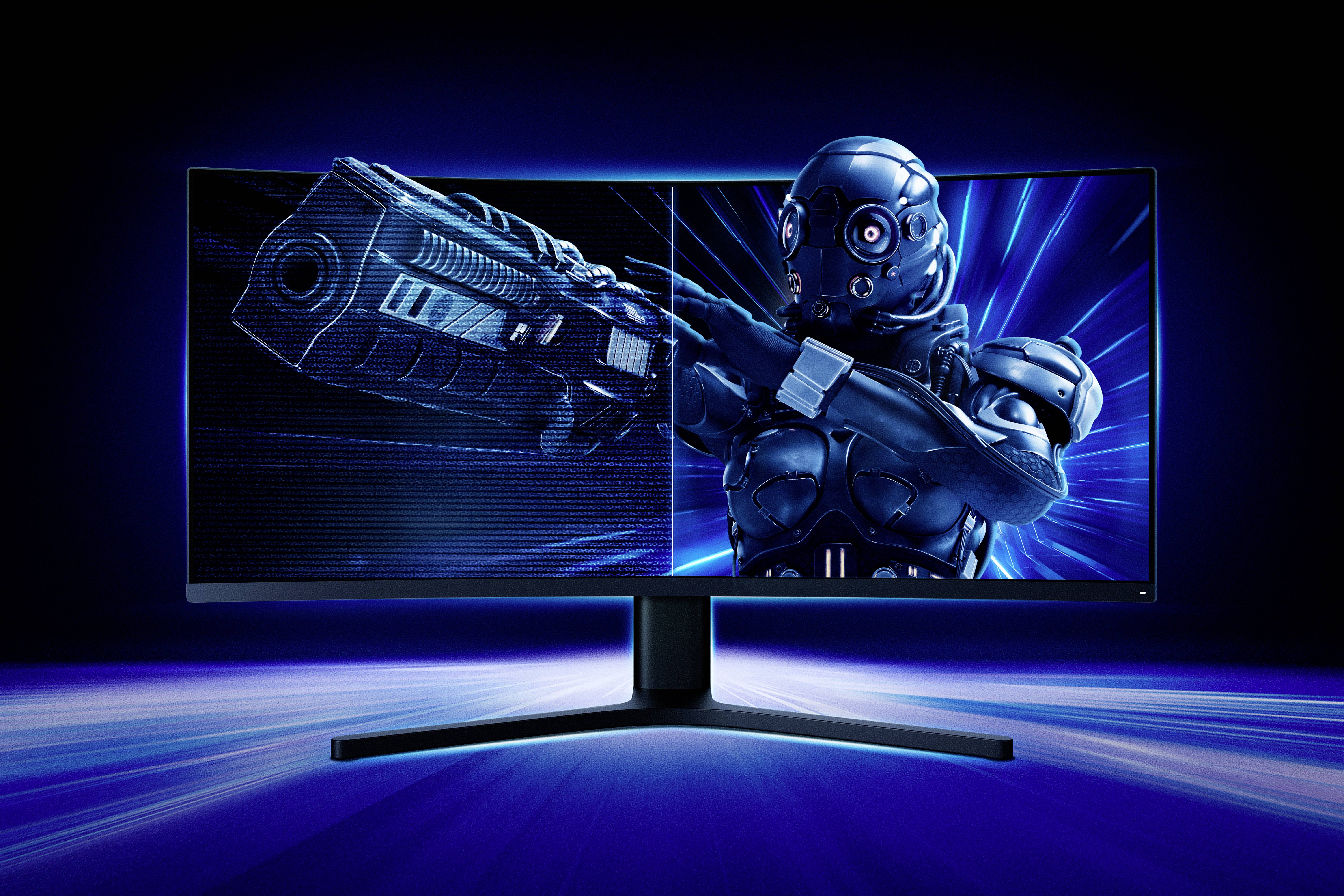 Xiaomi XM700001 Gaming screen EEC F (A - G) 86.4 cm (34 inch) 3440 x 1440 p 21:9 4 ms HDMI™, DisplayPort, Audio 2.0 (3.5-4
