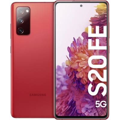 Samsung Galaxy S20 FE 5G 5G smartphone  128 GB 16.5 cm (6.5 inch) Red Android™ 10 Dual SIM