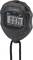 Black Renkforce stopwatch with digital display. Shows time '00:39'. Buttons for start/stop, date and time.