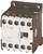 An electrical contactor with screw terminals, model 'EATON DIL EM-10', for controlling electrical loads in industrial applications.