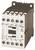 A white-grey electrical contactor with multi-pole connections, marked with '230V50Hz/240V60Hz' and 'EATON' on the side.