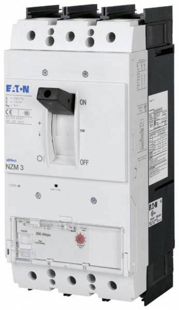 Eaton NZMN3-AEF400-NA Circuit breaker 1 pc(s) Adjustment range (amperage): 400 - 400 A Switching voltage (max.): 690 V AC