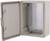 Empty, open plastic enclosure with hinged lid, suitable for storage or protection of electrical components.