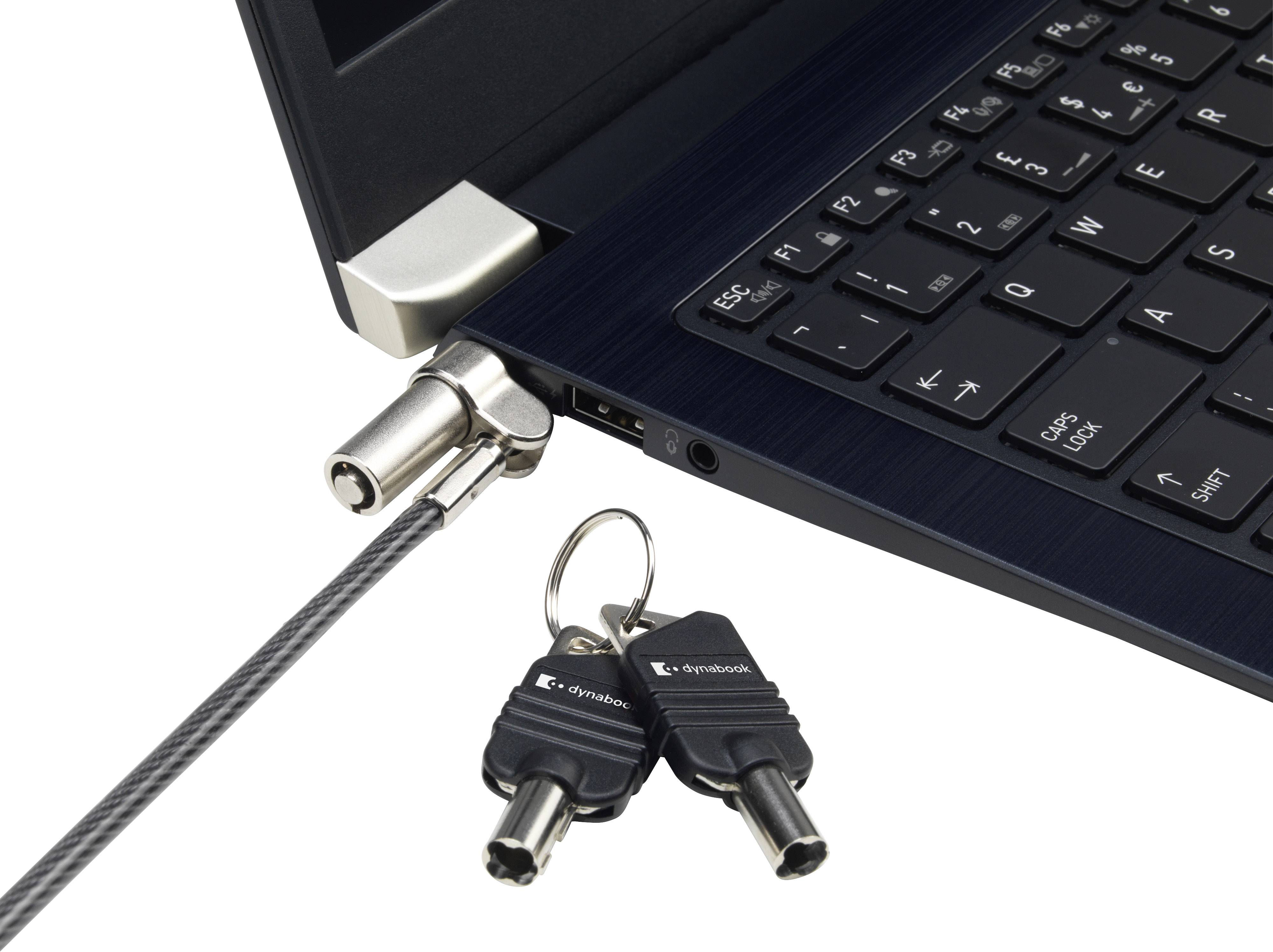 Dynabook Laptop security lock Key lock incl. 2 keys 2 m Dynabook
