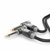 Sommer Cable HBA-6A-0030 Jack Audio/phono Cable [1x Jack plug 6.3 mm (mono) - 1x Jack plug 6.3 mm (mono)] 0.30 m Black