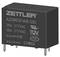 'Black relay with ZETTLER inscription, model AZSR131-1AE-12D, 35A, 277VAC, TÜV-certified, manufactured in China.'