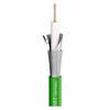 Sommer Cable 600-0174FC AV cable 1 x 1.2 mm + 5.0 mm Green Sold per metre