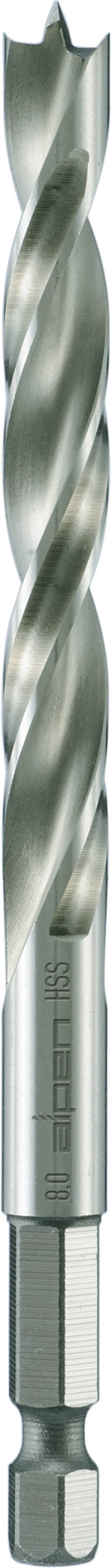 Alpen 0062200300100 Wood twist drill bit  3 mm Total length 74 mm 1/4" (6.3 mm) male square 1 pc(s)