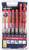 Pack of six red drill bits, sizes 4-10, brand 'alpen', suitable for multiple materials, manufactured in Austria.