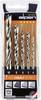 Alpen 0063300005100 Wood twist drill bit set 5-piece 4 mm, 5 mm, 6 mm, 8 mm, 10 mm 1 pc(s)