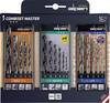 Alpen 0000811003100 Combiset Master 16-piece Universal drill bit set Metal, Stone, Concrete, Wood, Masonry 2 mm, 3 mm, 4 mm, 5 mm, 6 mm, 7 mm, 8 mm, 10 mm