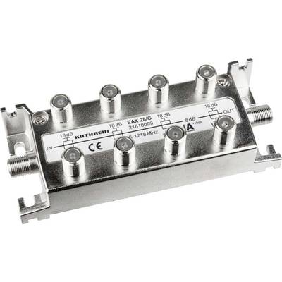 'Kathrein EAX 28/G' Satellite Multi-Switch, eight connections, metallic housing, suitable for distribution of satellite signals.