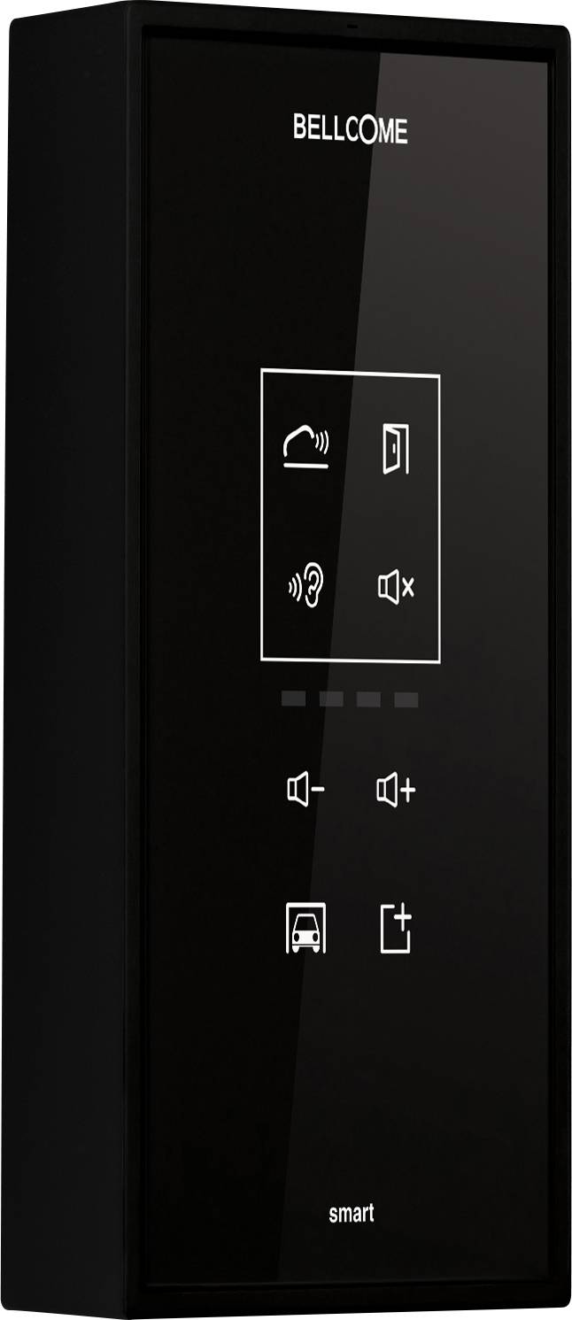 Bellcome Smart+ Audio Video door intercom Corded Indoor panel 1-piece Black-1