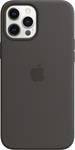 Apple iPhone 12 Pro Max Silikon Case Compatible with (mobile phone): iPhone 12 Pro Max, Black